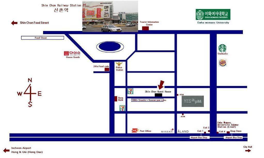 Shinchon Guest House Seul Zewnętrze zdjęcie